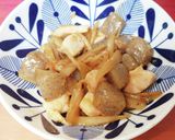 こんにゃく&冷凍ごぼうの簡単炒め作り方14写真