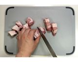 柔らか豚ブロック肉♪黒酢酢豚★動画あり★作り方2写真