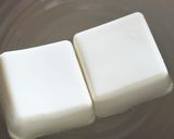 白だしふわとろ梅卵☆豆腐あんかけみょうが作り方3写真