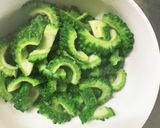 全てレンジ食べきり量簡単ゴーヤのナムル作り方5写真