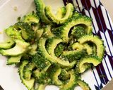 全てレンジ食べきり量簡単ゴーヤのナムル作り方9写真
