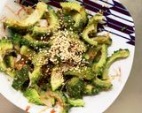 全てレンジ食べきり量簡単ゴーヤのナムル作り方11写真