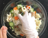 シャキシャキ！季節の野菜の自家製福神漬け作り方4写真