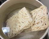 豚ネギつけうどん作り方5写真