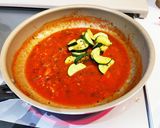 パルメザンチーズとトマトソースパスタ作り方5写真