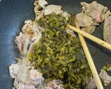 豚肉と高菜のさっぱり黒酢炒め作り方2写真