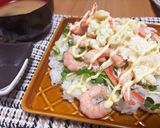 えびとポテサラのちらし寿司作り方5写真