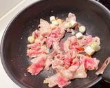 豚バラ・長ネギ・油揚げのピリ辛炒め作り方11写真
