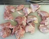 鶏もも肉とピーナッツの塩昆布炒め作り方2写真