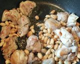 鶏もも肉とピーナッツの塩昆布炒め作り方5写真