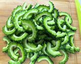 ゴーヤのツナ卵炒め作り方1写真