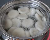 簡単★白玉粉で作る土用餅★餡と黄粉添え作り方5写真