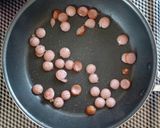 ウインナー・大葉・チーズのオイルおにぎり作り方1写真