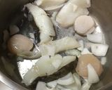 ホワイトアスパラと魚介のスープ作り方2写真