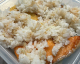裏のり弁！！おかずは、海苔の下！お弁当作り方3写真