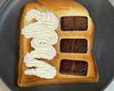 簡単♪食パンでチョコクリームパン作り方2写真