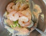 麻辣タラコ海老マヨ　夏の一品作り方3写真