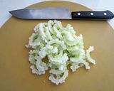 白ゴーヤチャンプルー作り方1写真