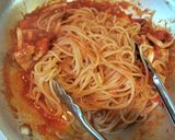 剣先イカのマリナーラスパゲッティ作り方13写真