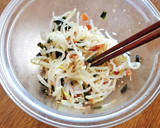 さっぱり♡もやしの梅焼き海苔和え作り方3写真