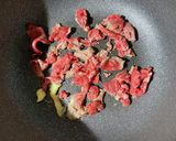牛肉入り金平牛蒡作り方5写真