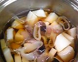 イカと大根の煮物作り方1写真