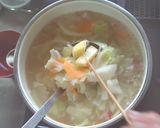 我が家の定番　コンソメ野菜スープ作り方15写真