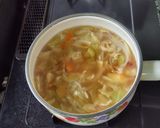 我が家の定番　コンソメ野菜スープ作り方17写真