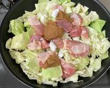鶏肉とキャベツの味噌チーズ作り方1写真