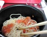 今日は冷製☆フレッシュトマトスパゲッティ作り方7写真
