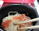 今日は冷製☆フレッシュトマトスパゲッティ作り方7写真