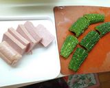 ゴーヤとスパムのフライ作り方1写真
