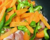 鶏もも肉とピーマンのオイスターソース炒め作り方1写真