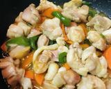 鶏もも肉とピーマンのオイスターソース炒め作り方3写真