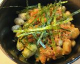 毎日の納豆●鮭のソフトふりかけ＆刻み海苔作り方1写真