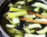 夏野菜を食べる♪茄子とじゃがいもの味噌汁作り方1写真