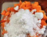 人参のマーブルパウンドケーキ♪野菜ケーキ作り方1写真