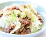 食感いい【牛肉とキャベツのオイスター炒め作り方7写真