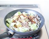 食感いい【牛肉とキャベツのオイスター炒め作り方6写真