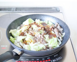 食感いい【牛肉とキャベツのオイスター炒め作り方6写真
