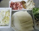 これ一品でOKな一人土鍋肉豆腐作り方1写真