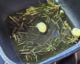 白茄子のガーリックレモングラスオイル焼き作り方3写真