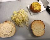 良いとこ取り☆即席ミニ えびカツバーガー作り方3写真