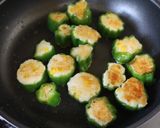 お弁当にも◎ピーマンのはんぺんチーズ詰め作り方4写真