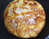 お好み焼きっぽいモノ　白ねぎ1本使用作り方3写真