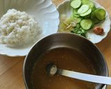 質素倹約☆冷やご飯で冷や汁☆夏休みランチ作り方2写真