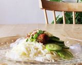 白だしで冷や汁そうめん☆みょうが☆夏休み作り方2写真