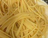 北欧風サーモンとじゃが芋のクリームパスタ作り方10写真