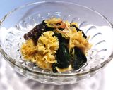 生きくらげ、花びら茸、おかわかめのマリネ作り方6写真