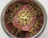 炊飯器調理「豚バラ肉のみそ炊込みご飯」作り方1写真